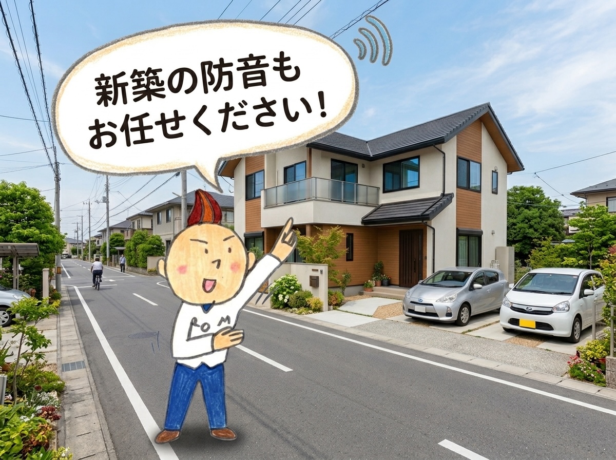 新築戸建ての防音対策