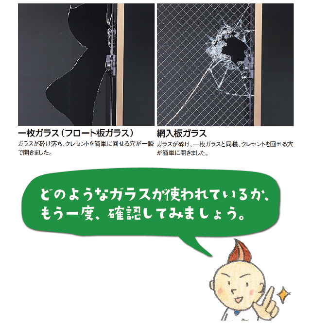 防犯ガラスで安心安全 空き巣の手口や侵入経路など実例と対策 ガラス窓専科