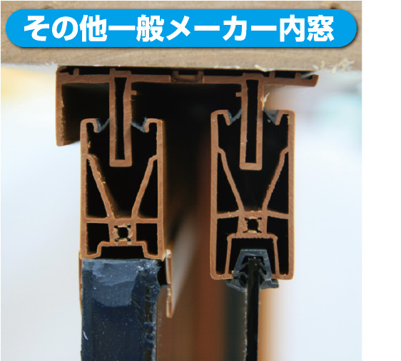 一般的な内窓との比較