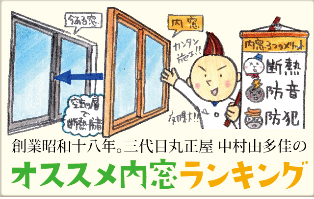 内窓プラスト 高耐久 高気密 上質 まさに内窓のリーダー 窓ガラス専科