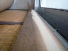 旭硝子インナーウインド「まどまど」に木材の”ふかし枠” 和室の工夫 
